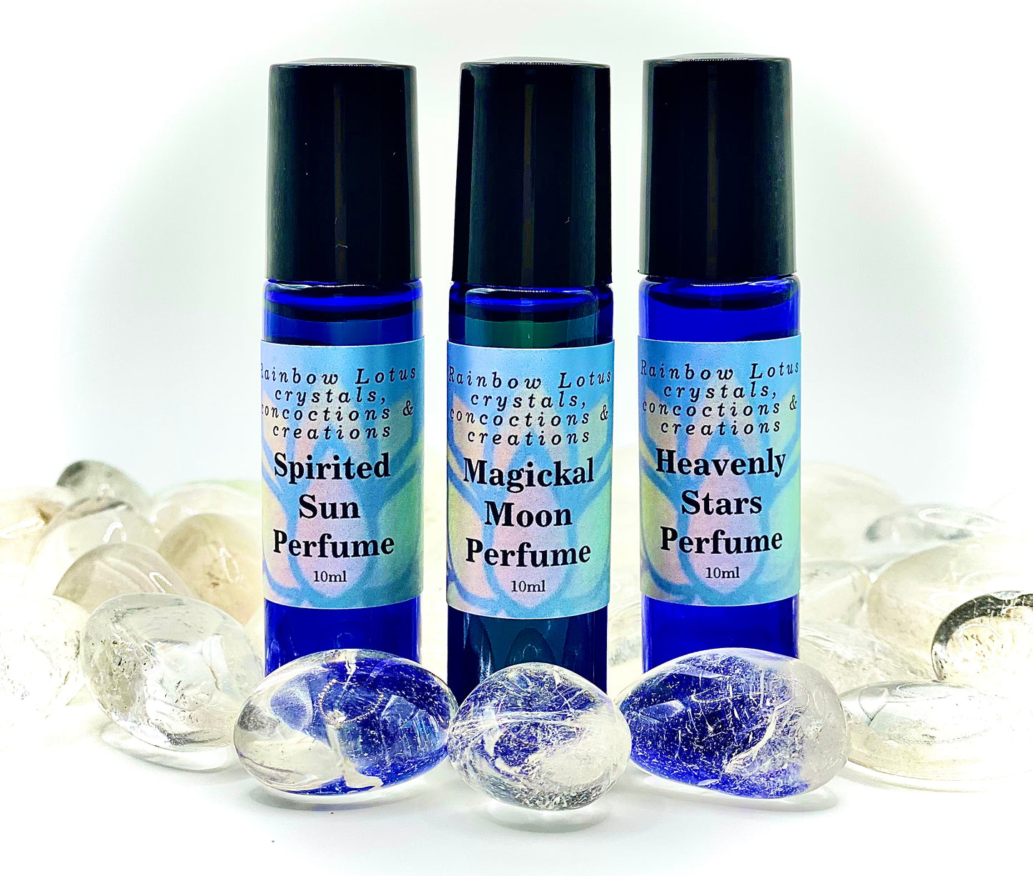 Spirited Sun, Magickal Moon and Heavenly Stars Pure Essential Oil Blends 10ml