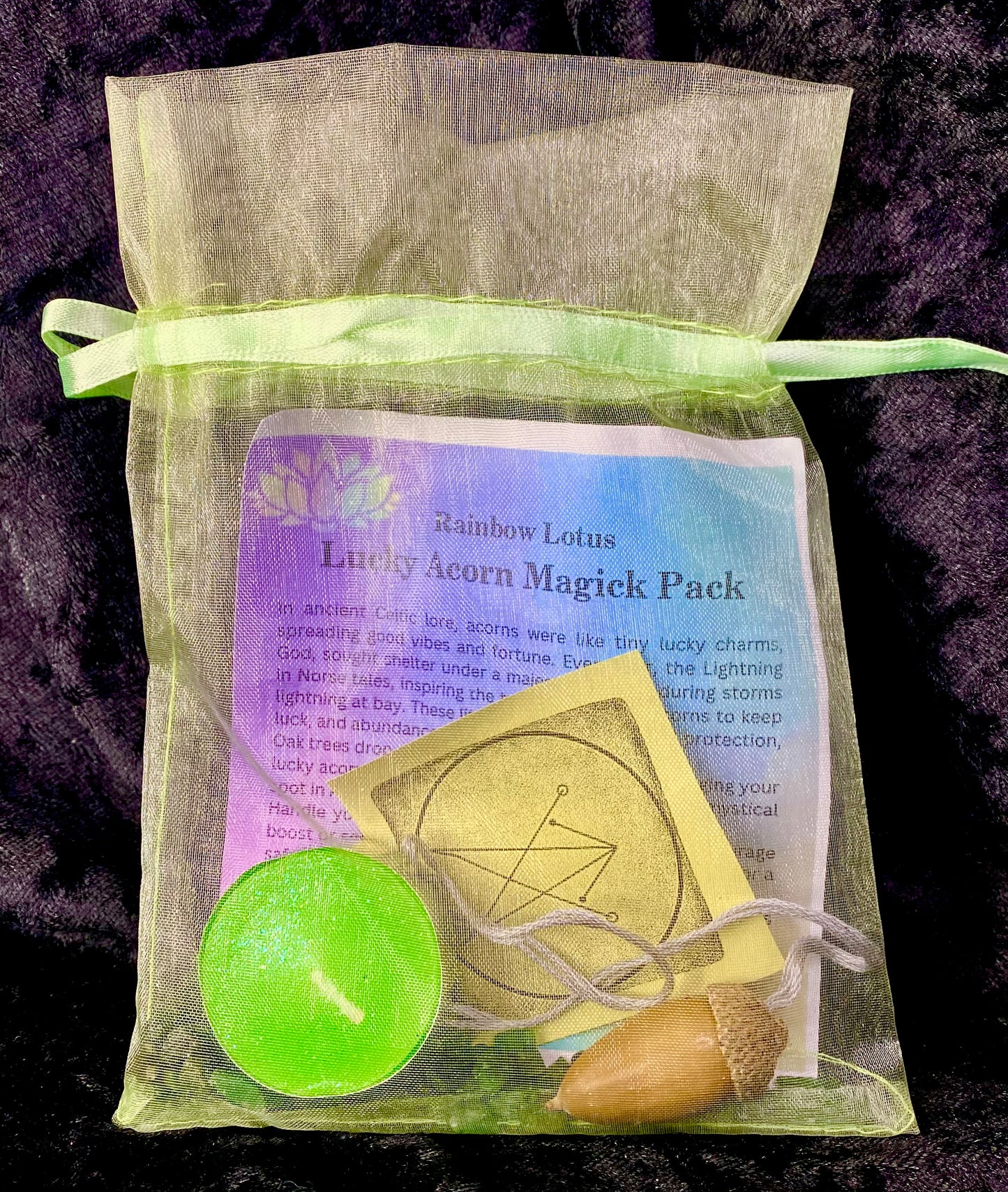 Lucky Acorn Necklace Magick Pack