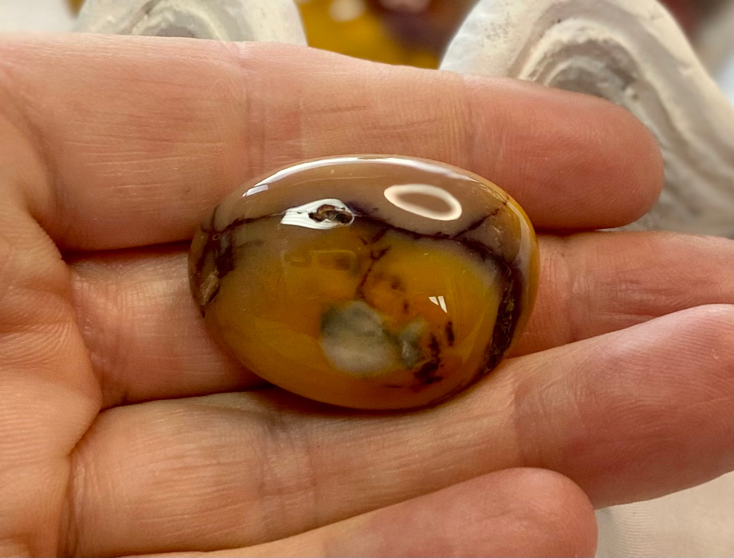 Mesmerising Mookaite tumble stones