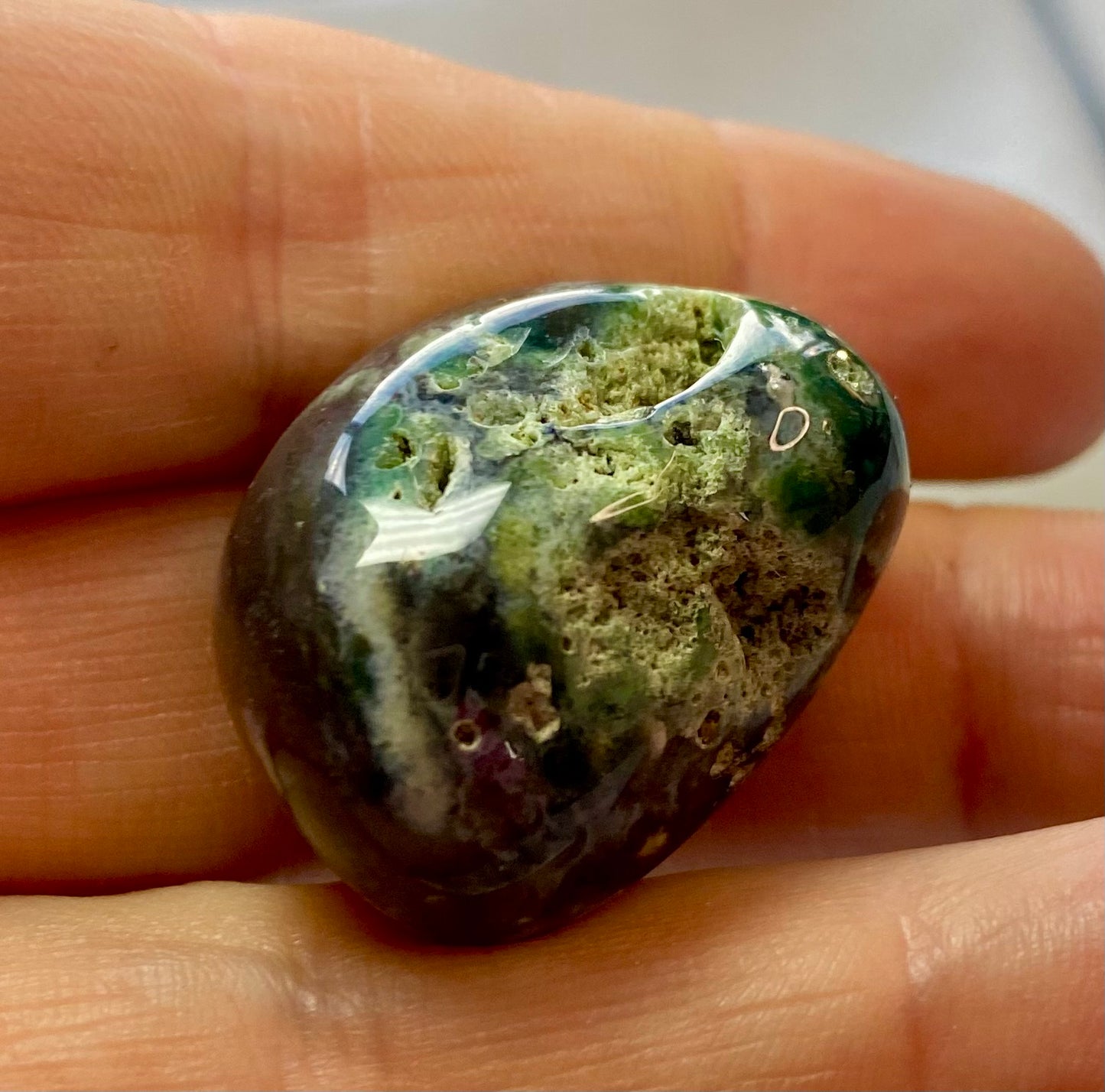 Uplifting Ocean Jasper tumble stones