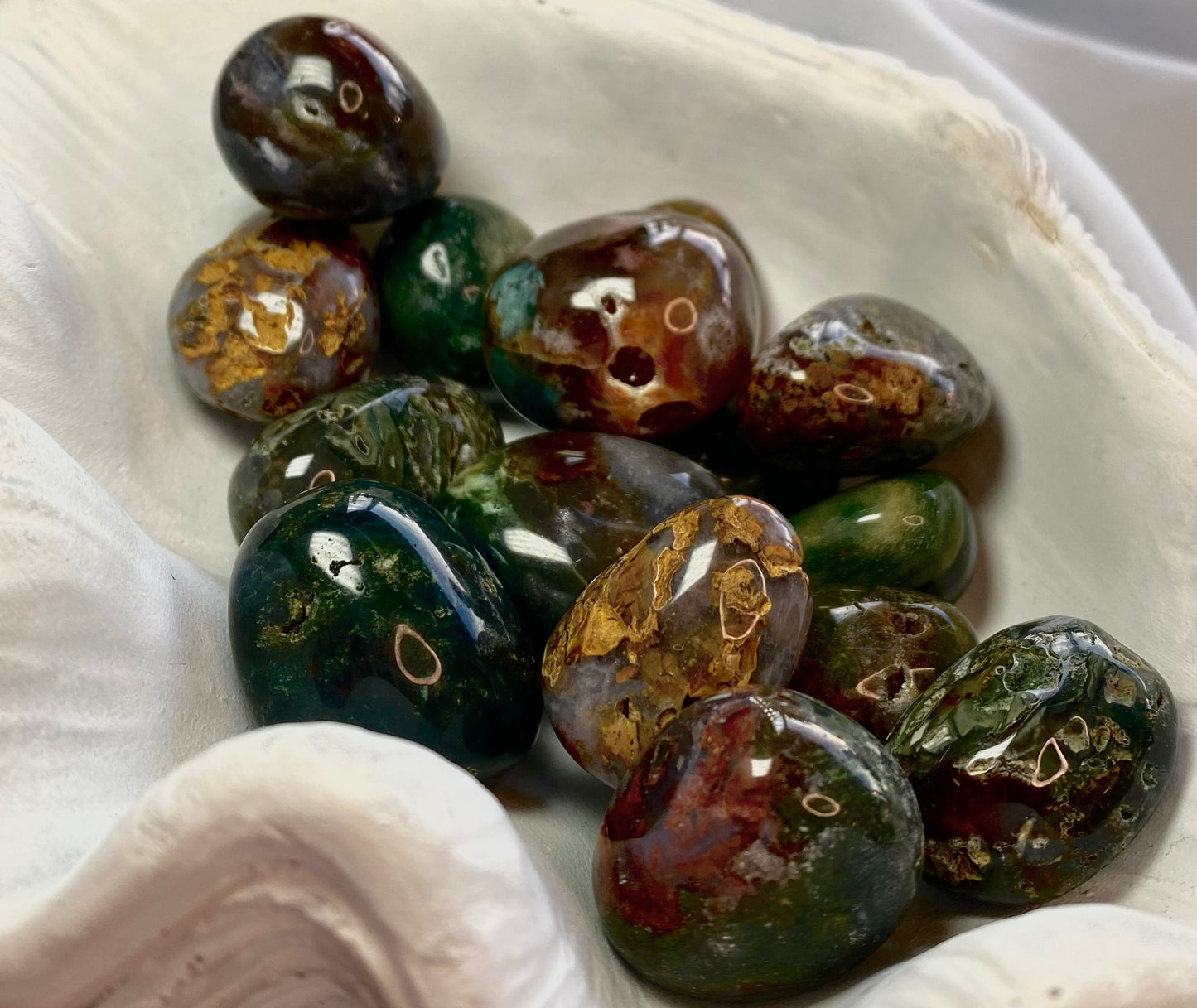 Uplifting Ocean Jasper tumble stones