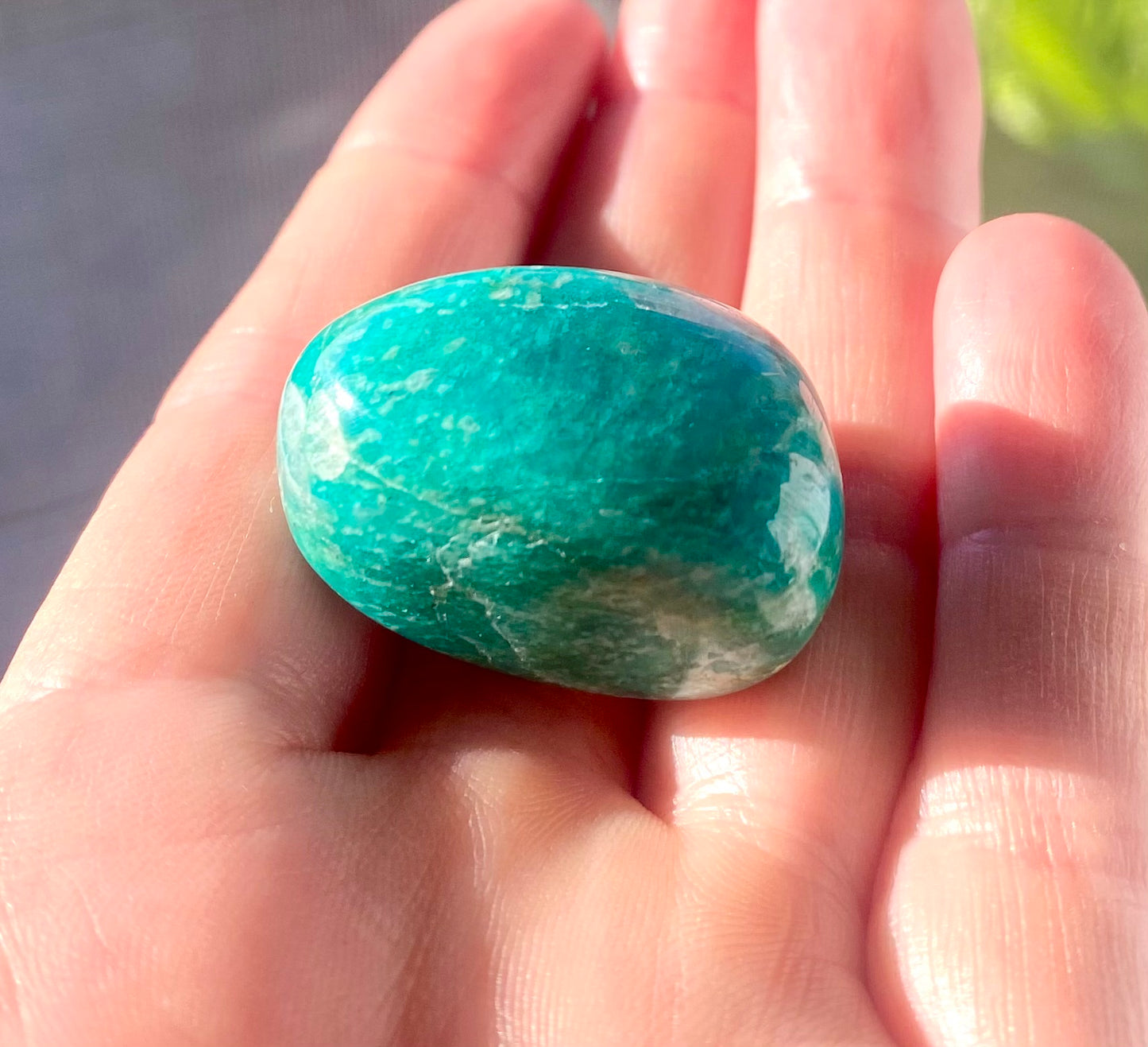 Lucky Amazonite Tumble Stones