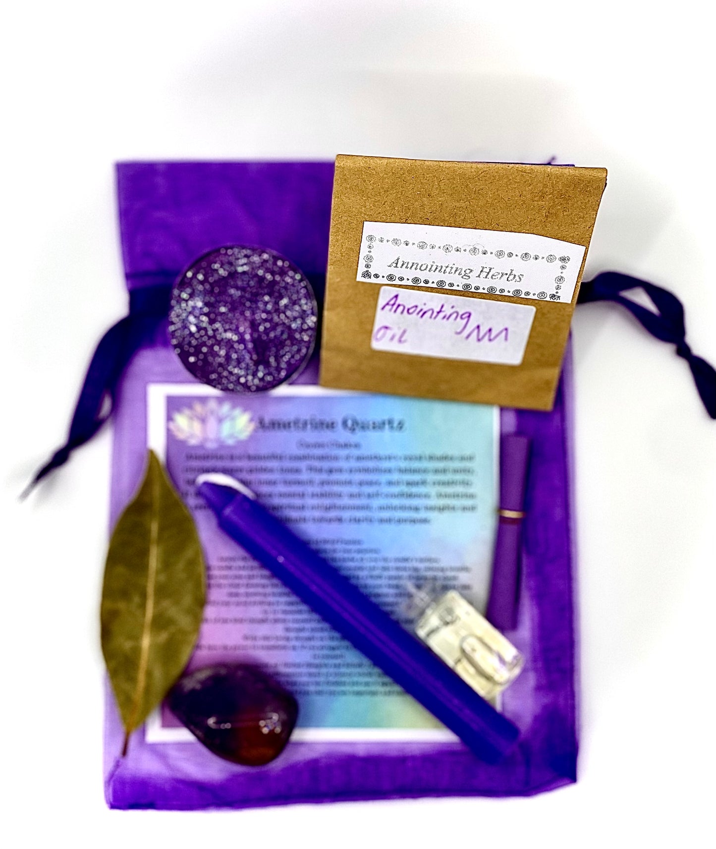 Crown Chakra Ametrine Quartz Spell Kit