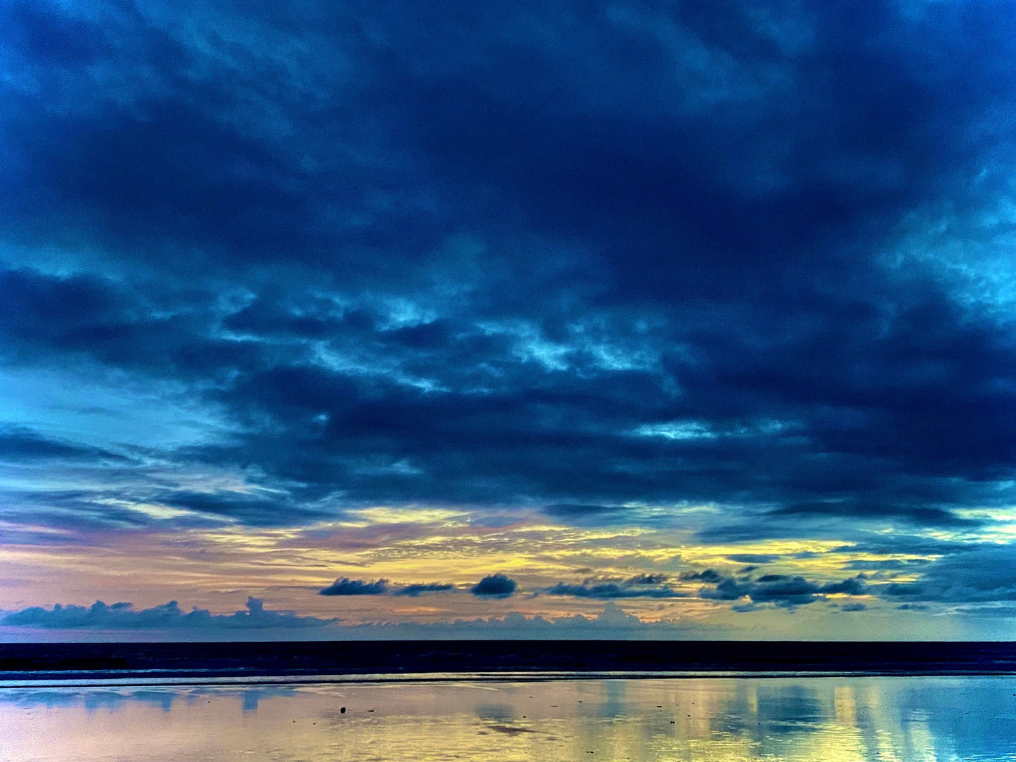 Where the Ocean Touches the Sky Bali Beach Nature Print (with or without framing)