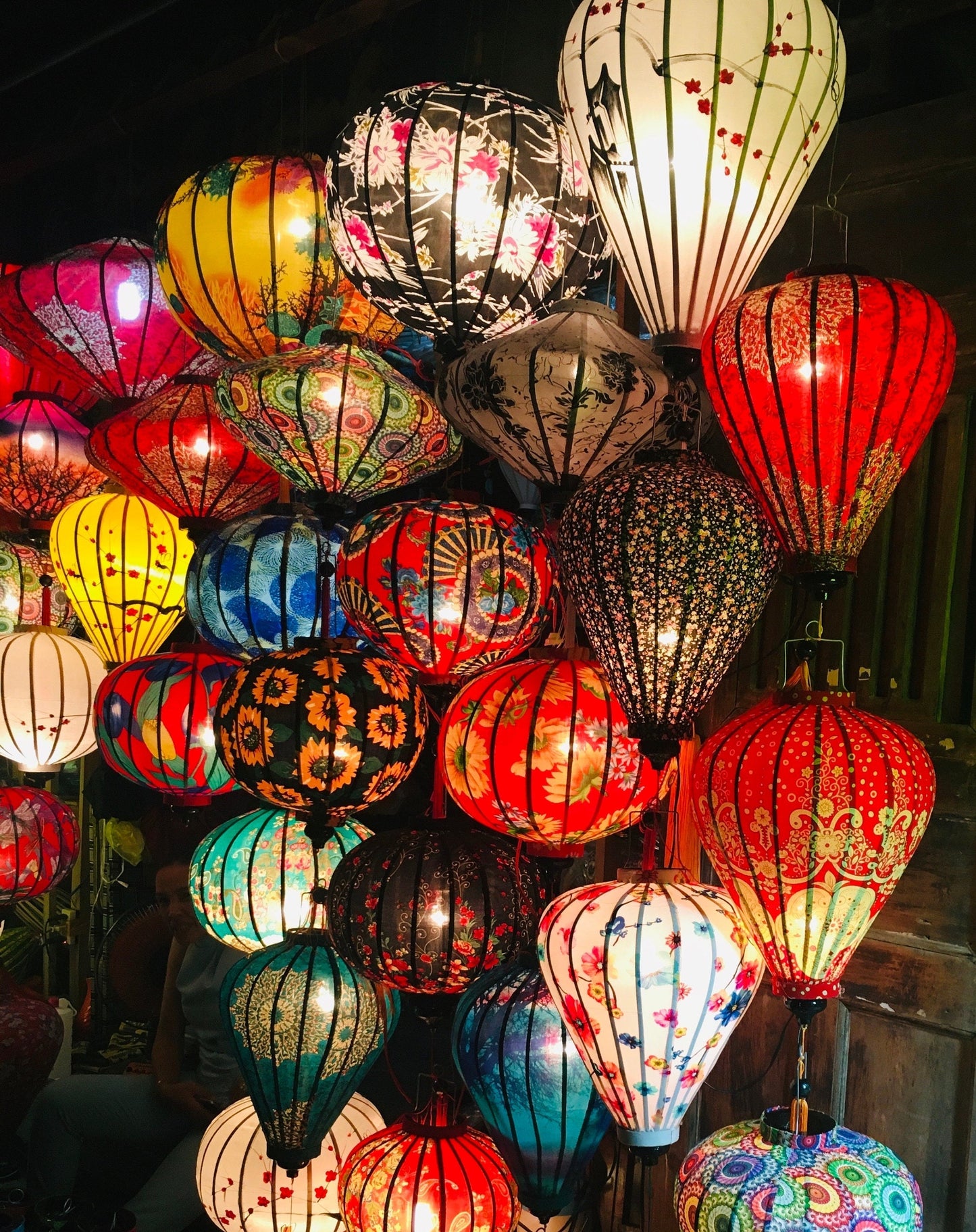 Light our Love with Lanterns Vietnam Travel Print (with or without framing)