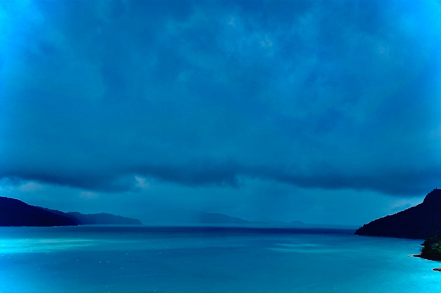 Where the Ocean Touches the Sky Bali Beach Nature Print (with or without framing)