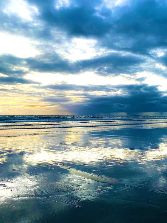 Where the Ocean Touches the Sky Bali Beach Nature Print (with or without framing)