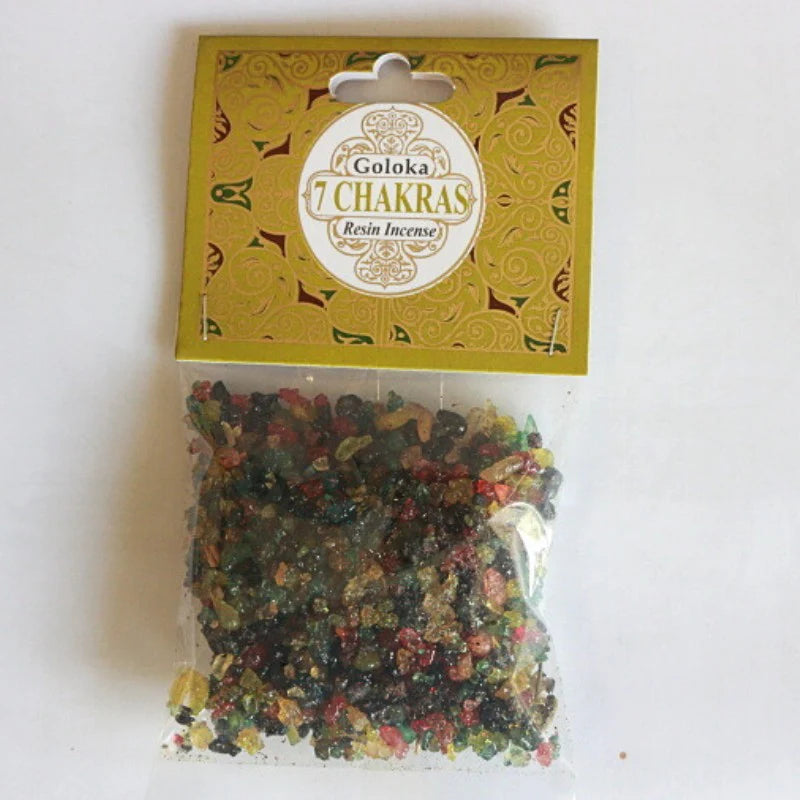 Goloka Seven Chakras Resin Incense