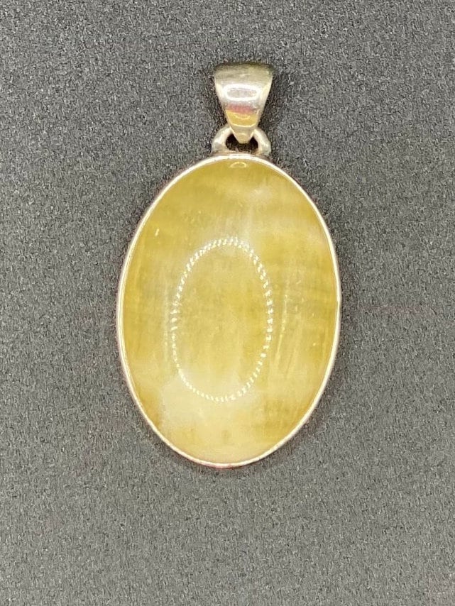 Gorgeous Yellow Calcite Pendant