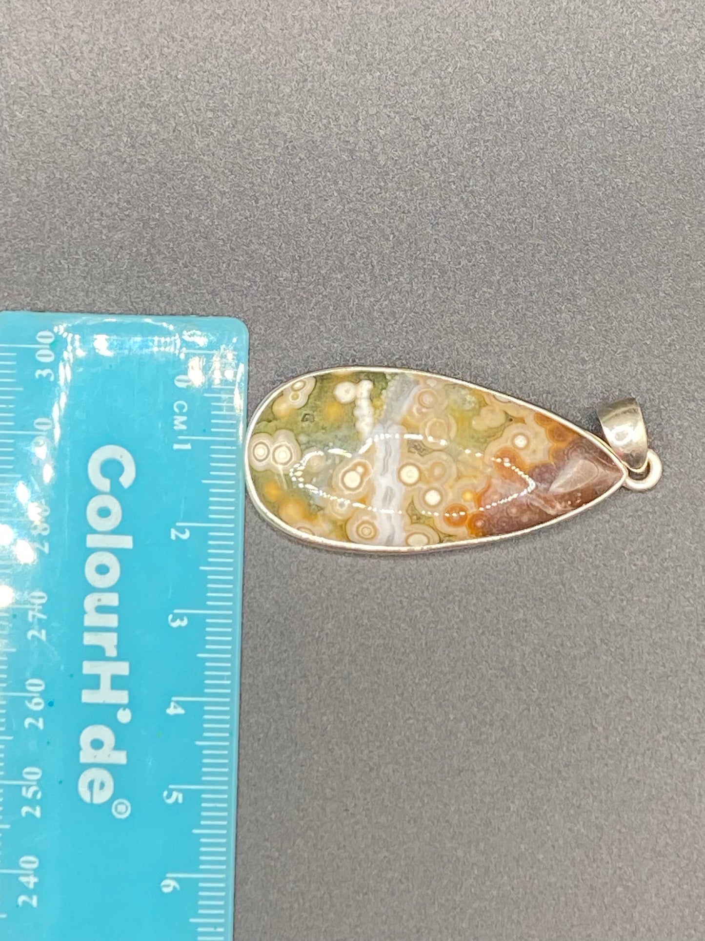 Gorgeous Ocean Jasper Pendant