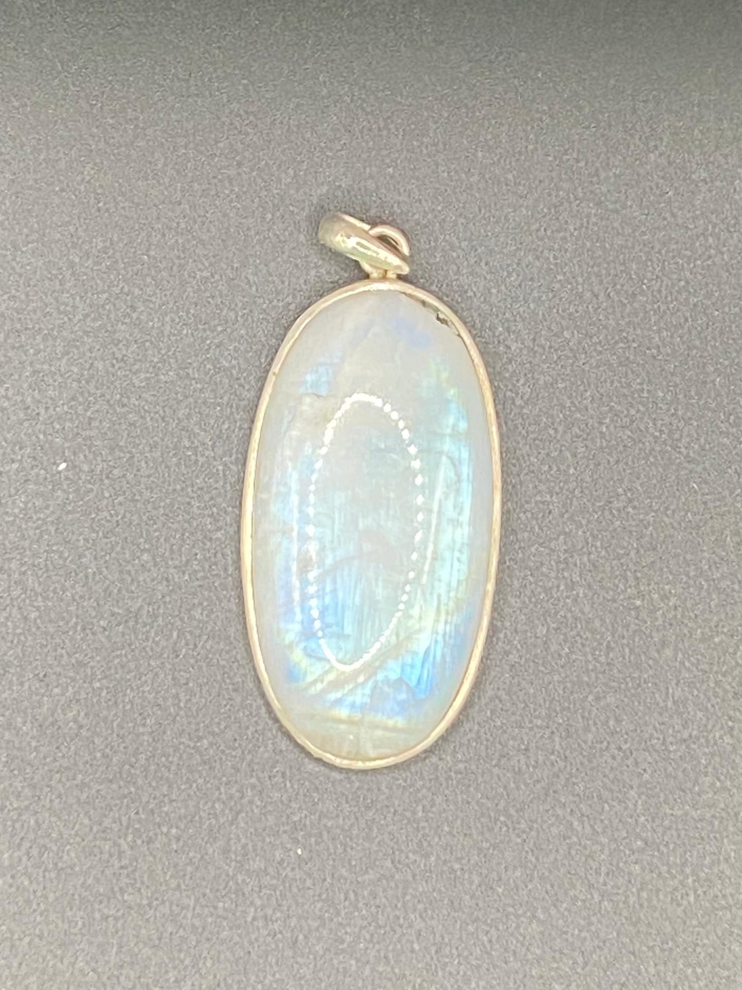 Gorgeous Moonstone Pendant with Sterling Silver setting