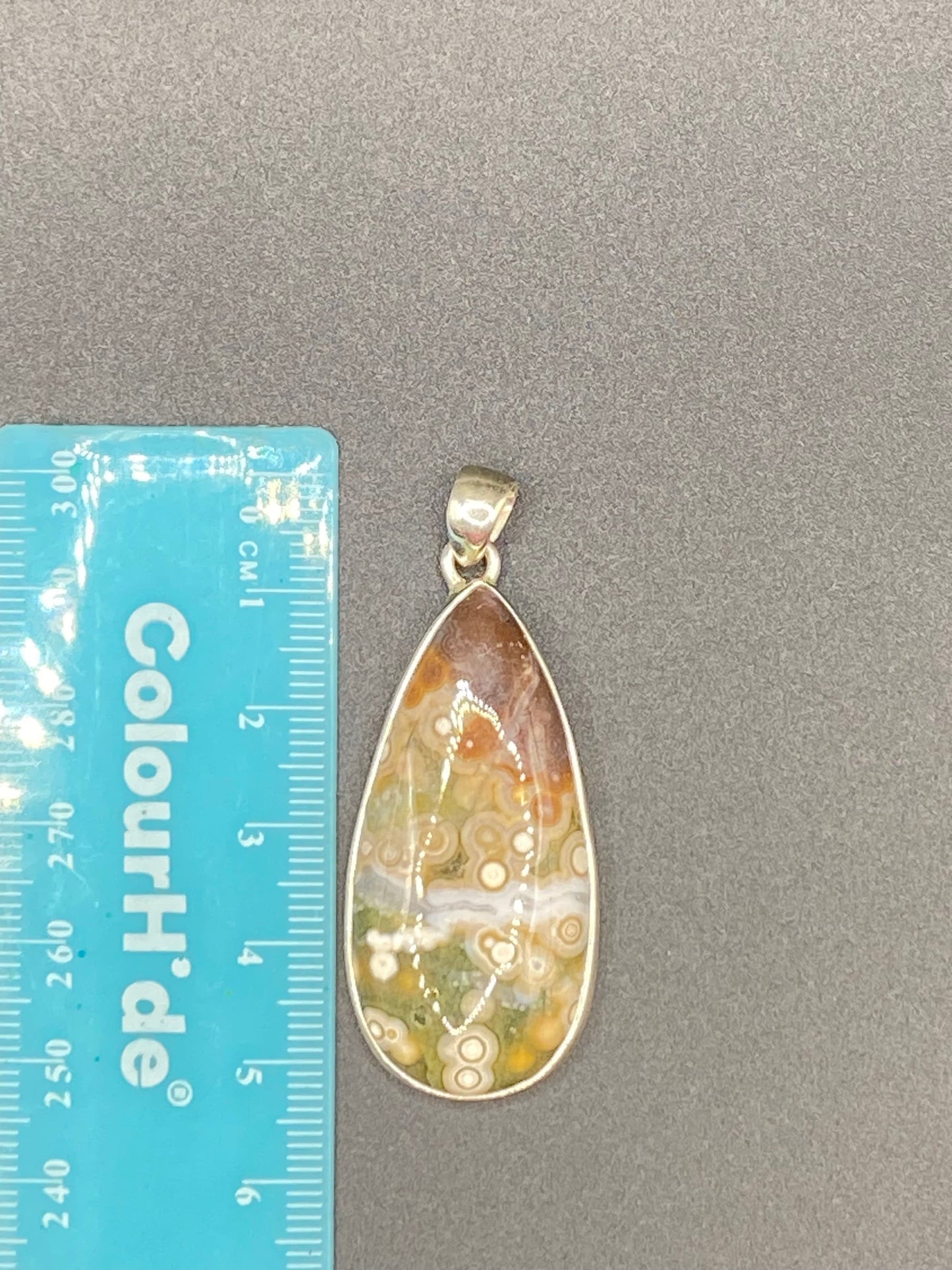 Gorgeous Ocean Jasper Pendant